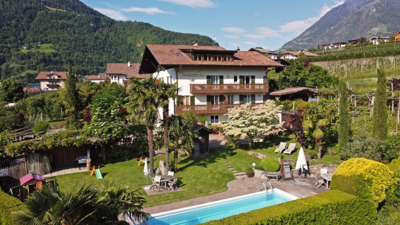 Obermaratscher Apartments Residence Lagundo Εξωτερικό φωτογραφία