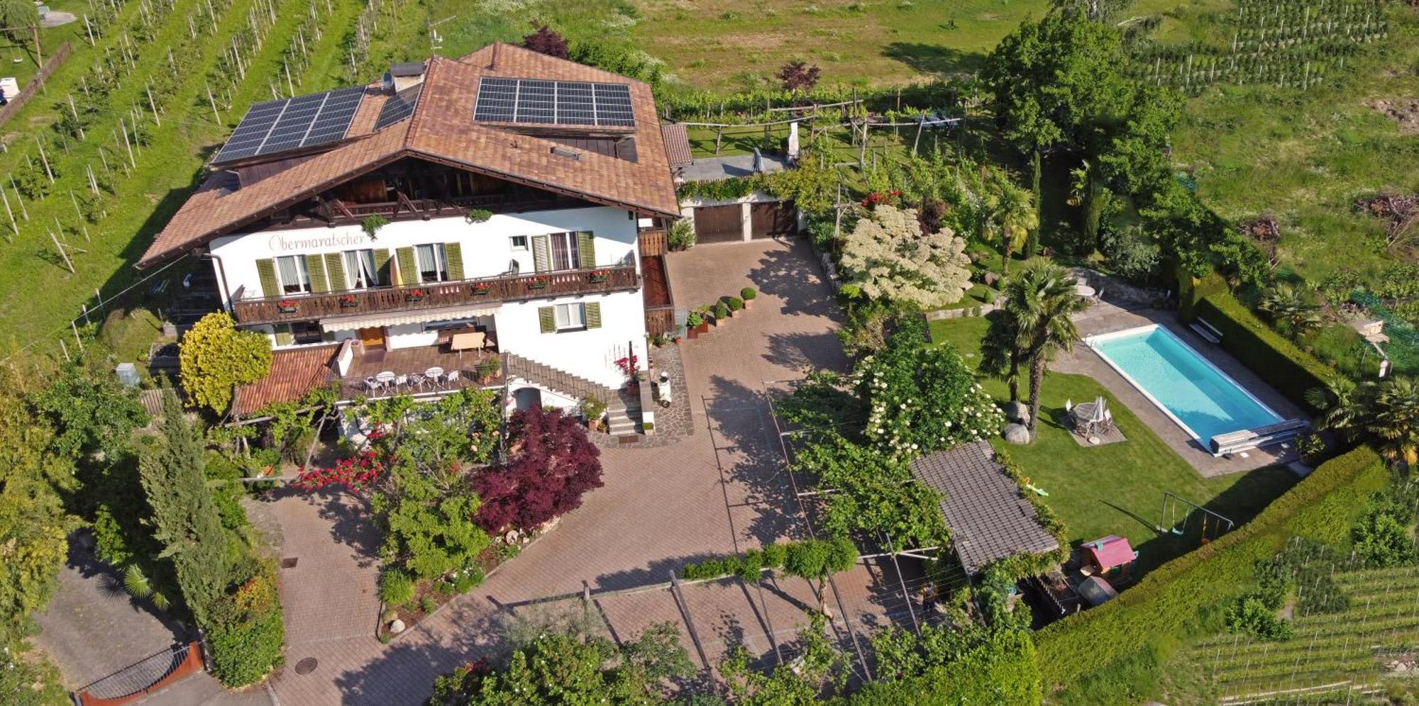 Obermaratscher Apartments Residence Lagundo Εξωτερικό φωτογραφία