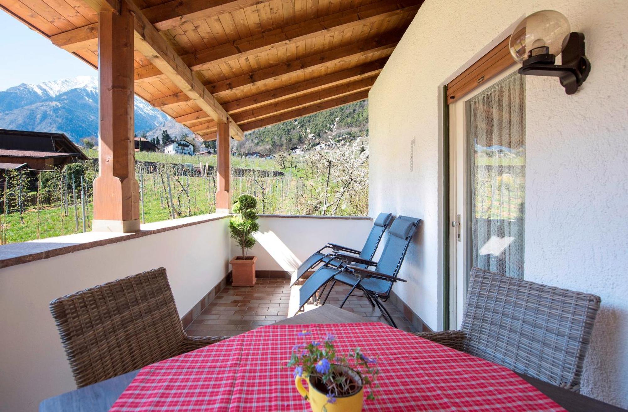 Obermaratscher Apartments Residence Lagundo Εξωτερικό φωτογραφία